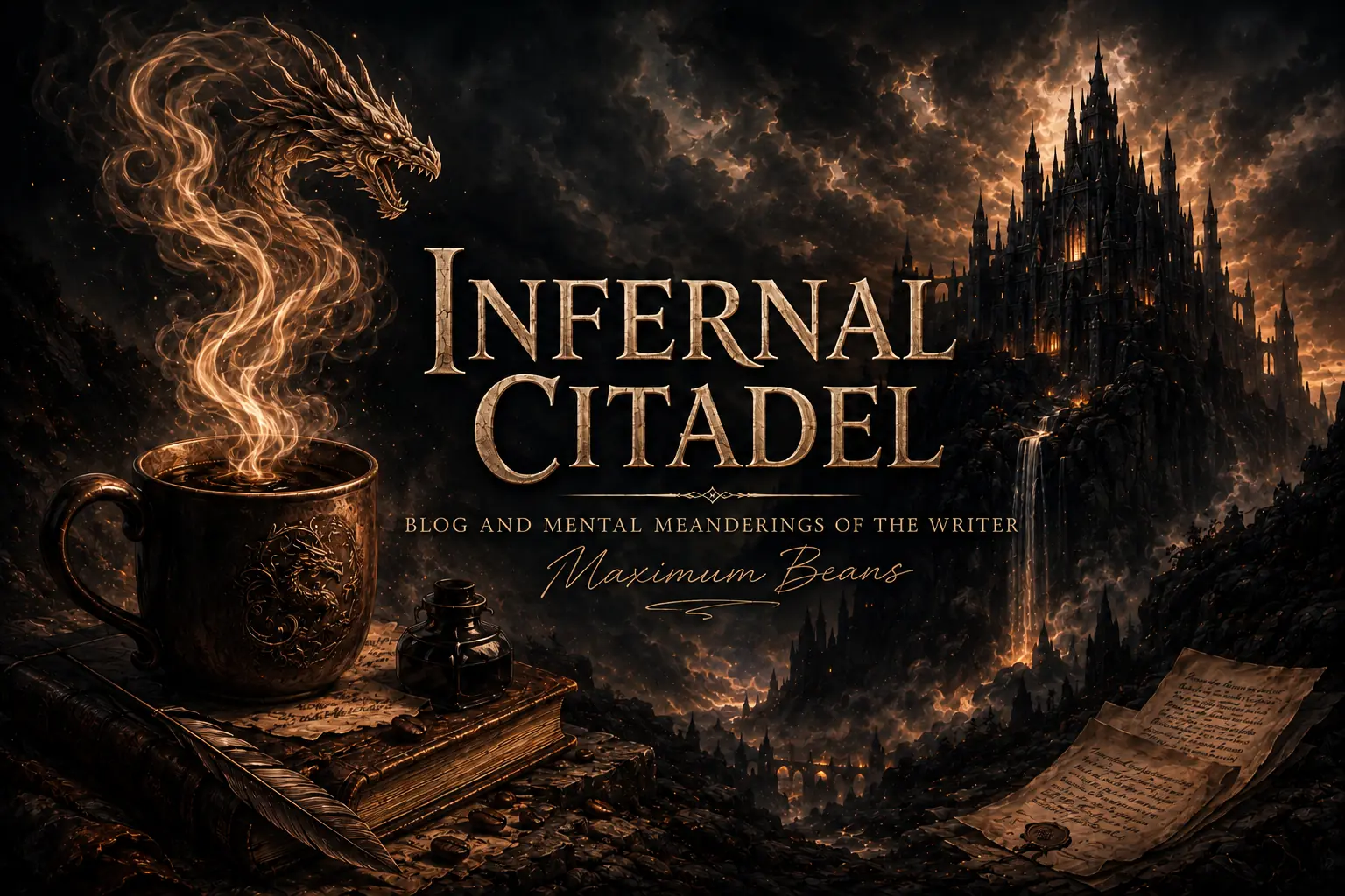 Infernal Citadel. Blog and mental meanderings of the writer Maximum Beans.