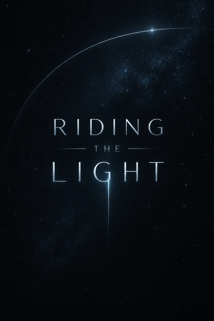 Placeholder cover for Riding The Light, a YA science-fiction novel.